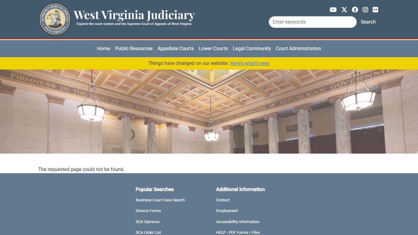 Kanawha County Court Information - West Virginia Judiciary